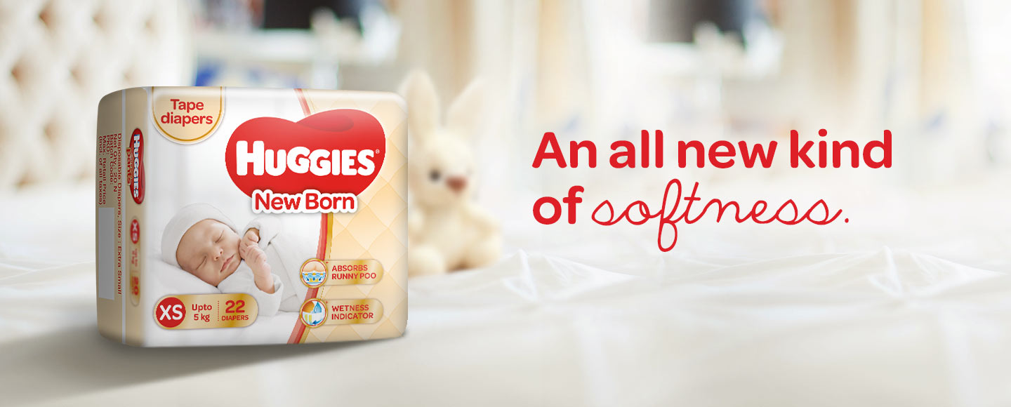 Dòng tã sơ sinh Huggies