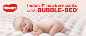 India's No.1 New born pants with bubble bed